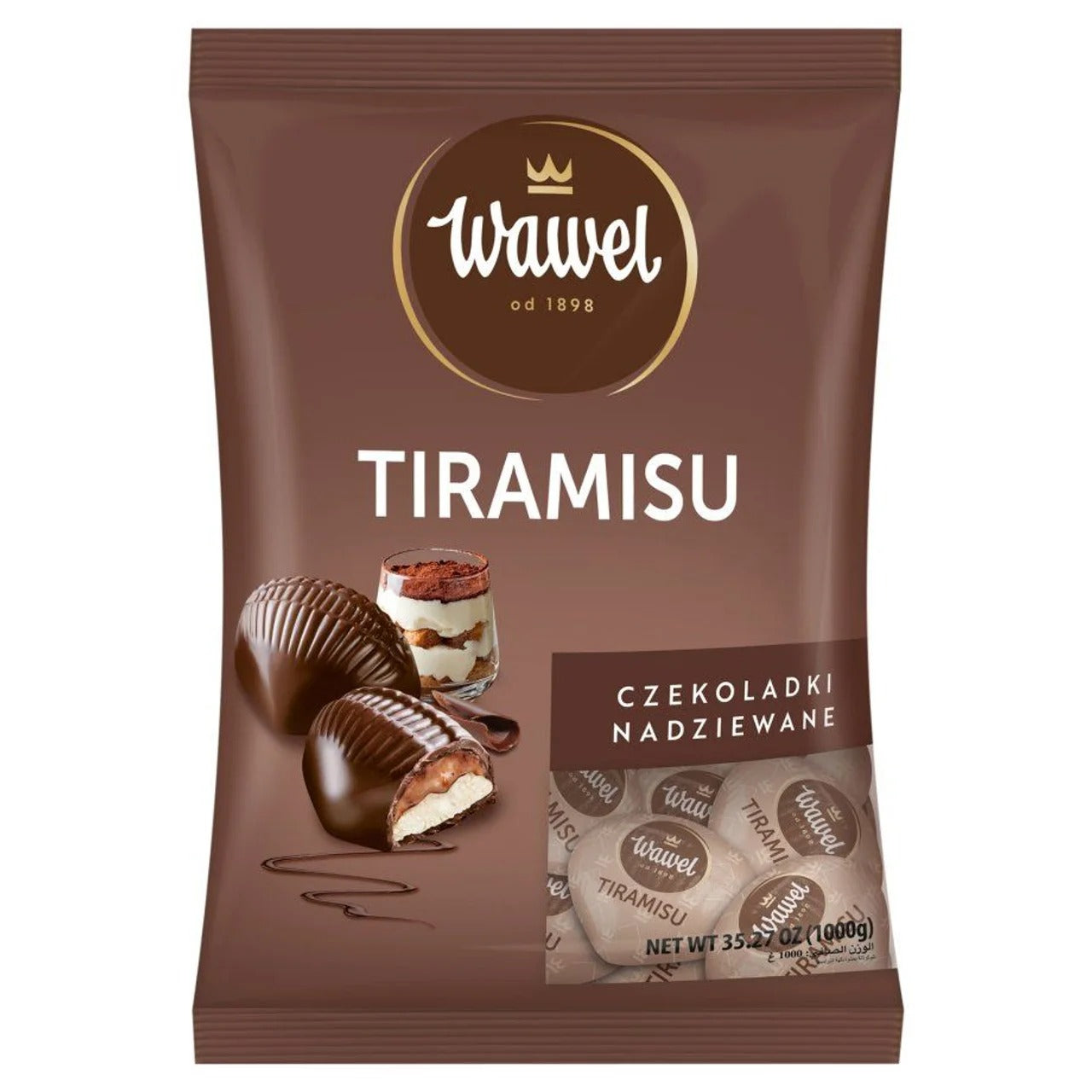 Wawel Tiramisu Chocolate Pralines 1 kg