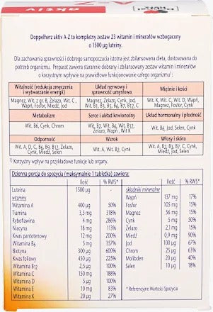 Doppelherz 雙心牌「全效長效釋放」綜合維生素與礦物質 40 粒裝