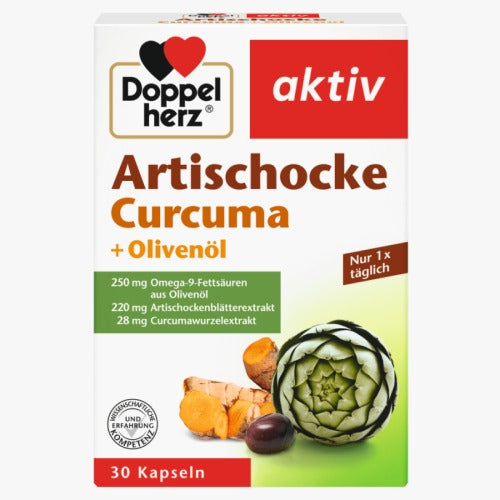 Doppelherz 雙心牌 利膽護肝與油脂代謝膠囊 30 粒裝