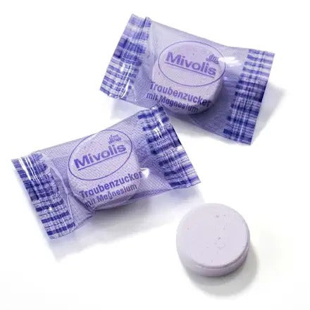 Mivolis Dextrose Lozenges Blackcurrant Flavor 100g