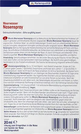 Mivolis Sea Water Nasal Spray 20ml