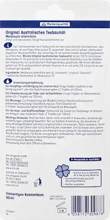 Mivolis 100% Pure Tea Tree Oil 30ml