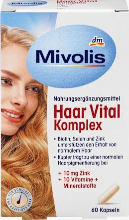 Mivolis 髮絲營養強化複合膠囊 60粒/26g