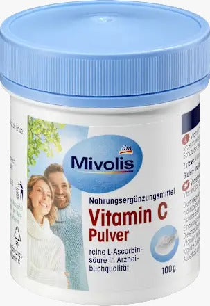 Mivolis 高純度維生素 C 補充粉末 100g