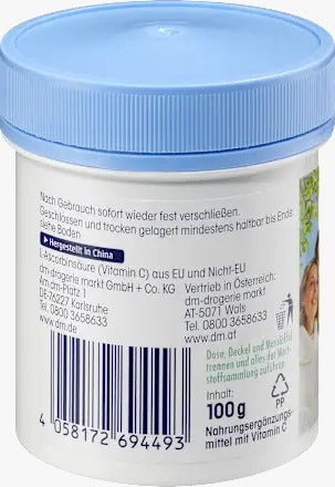 Mivolis 高純度維生素 C 補充粉末 100g