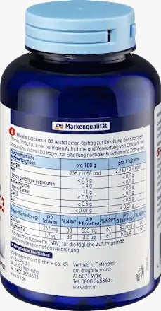 Mivolis Calcium + Vitamin D3 Tablets 300 Count