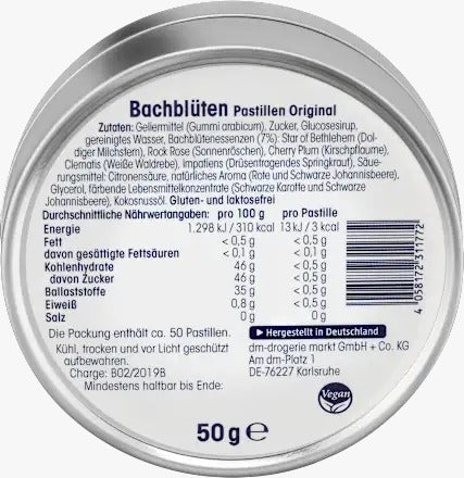 Mivolis Bach Flower Pastilles 50g