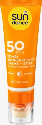 SUNDANCE 二合一防曬霜與防曬護唇膏 SPF50