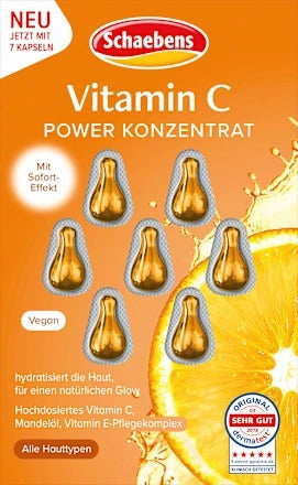 Schaebens Vitamin C Power Concentrate (7 Capsules)