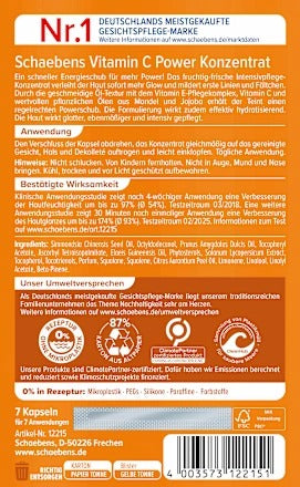Schaebens Vitamin C Power Concentrate (7 Capsules)