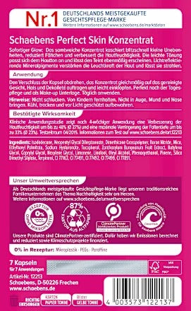 Schaebens Perfect Skin Glow Concentrate (7 Capsules)