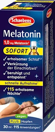 Schaebens Melatonin Immediate Spray (30 ml)