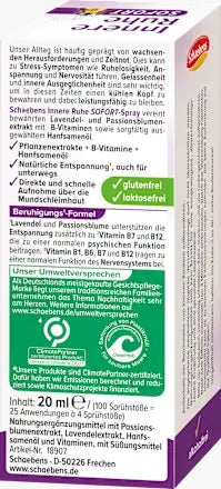 Schaebens 雪本詩 內在平靜瞬效舒壓噴霧 (20ml)