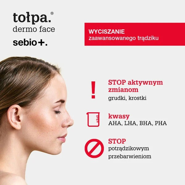 Tołpa Dermo Face Sebio+ Cica 瑕疵修正修復霜 (40 ml)