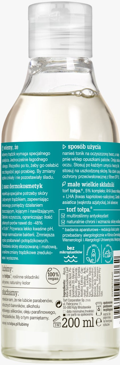 TOŁPA Dermo Face Sebio+ 2 號酸類毛孔淨化爽膚水 (200 ml)