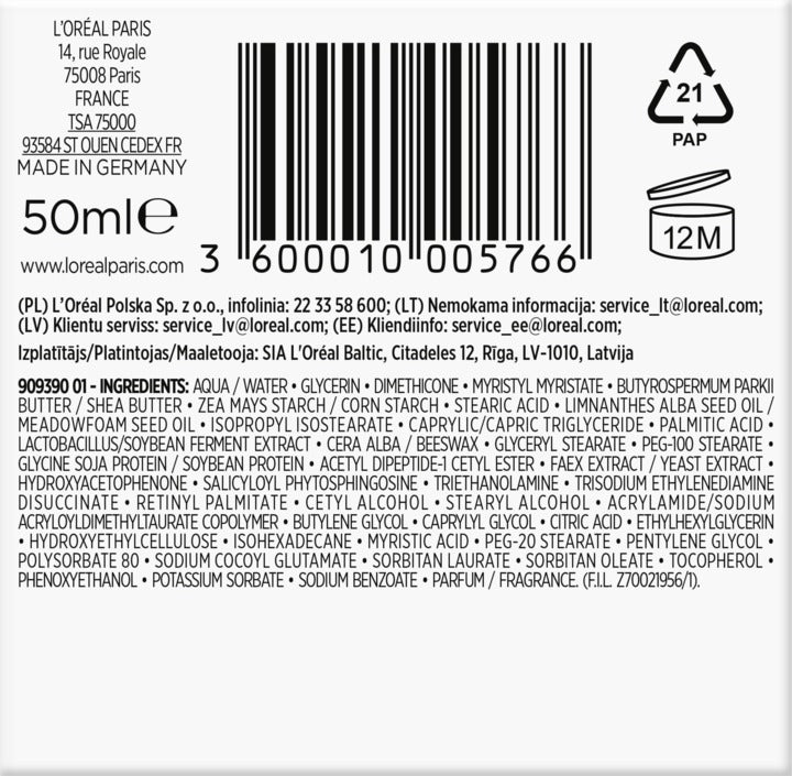 L'ORÉAL PARIS 巴黎萊雅 復顏抗皺緊緻日間霜 50 ml