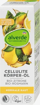 Alverde 艾薇德 有機迷迭香檸檬抗橘皮緊緻身體油 100 ml