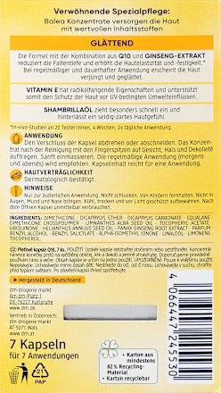 Balea Q10 緊緻抗皺精華膠囊 7 粒