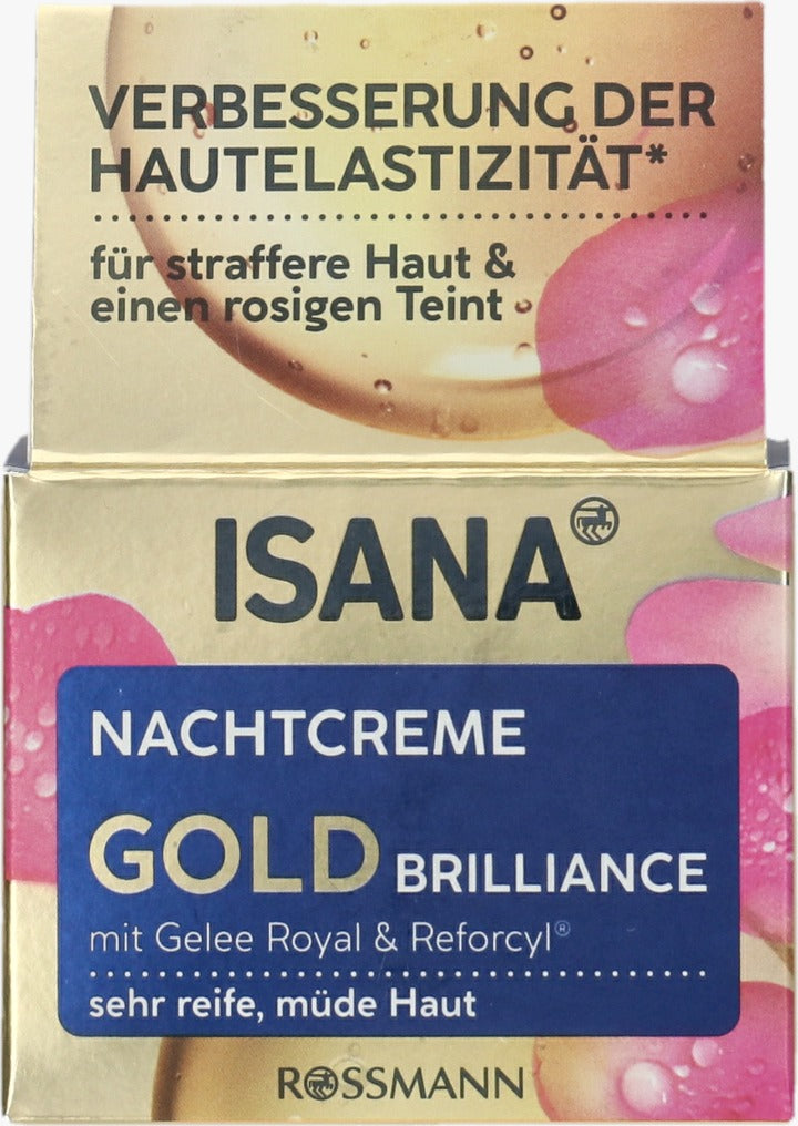 ISANA Gold Brilliance 金萃奢華再生晚霜 50 ml