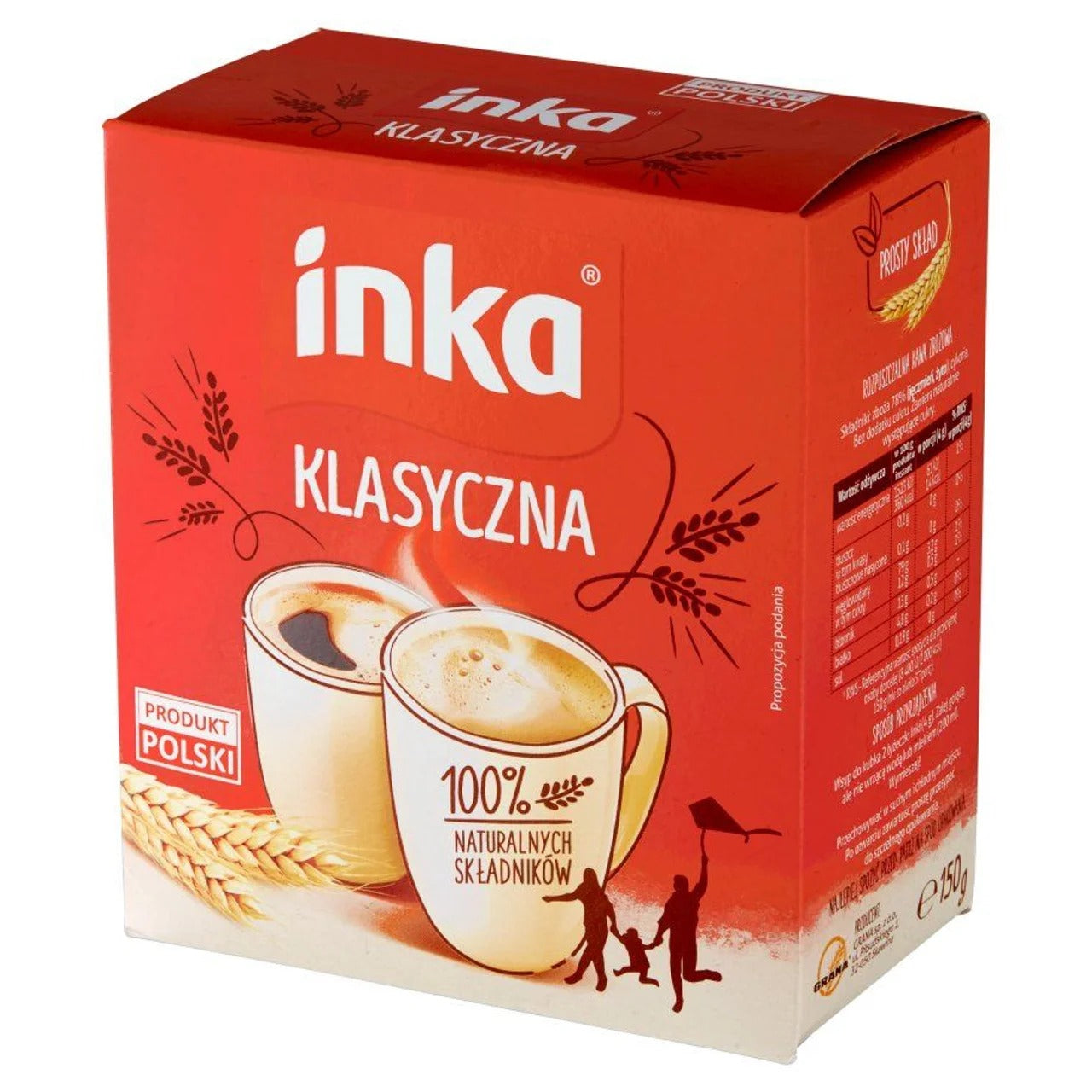 Inka Rozpuszczalna Kawa Zbożowa 經典穀物即溶飲品 150 g