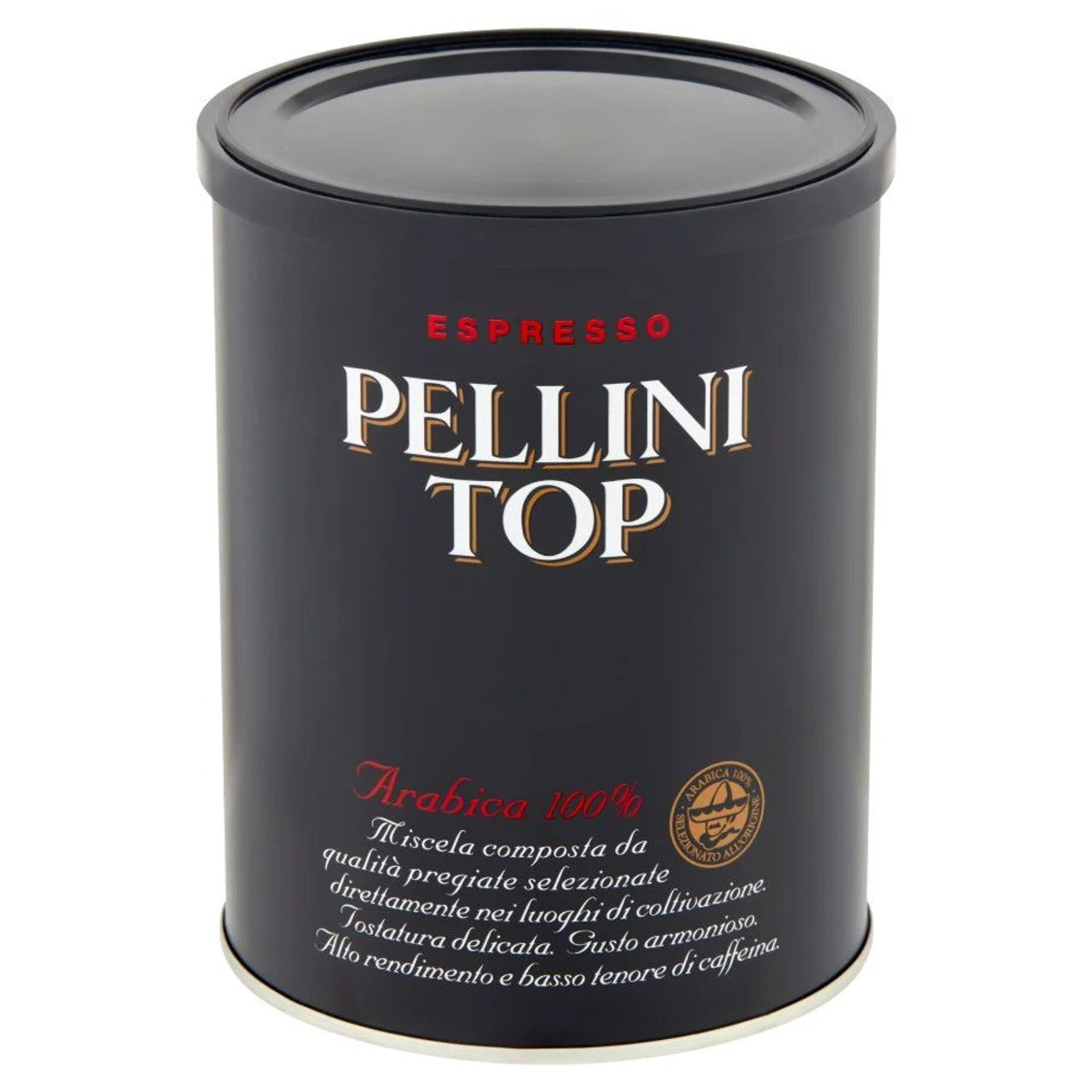Pellini Top 頂級 100% 阿拉比卡義式濃縮研磨咖啡粉 250 g