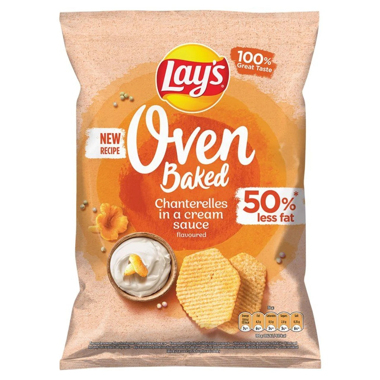 Lay's 樂事烘烤系列 奶油小雞油菌風味洋芋片 110 g