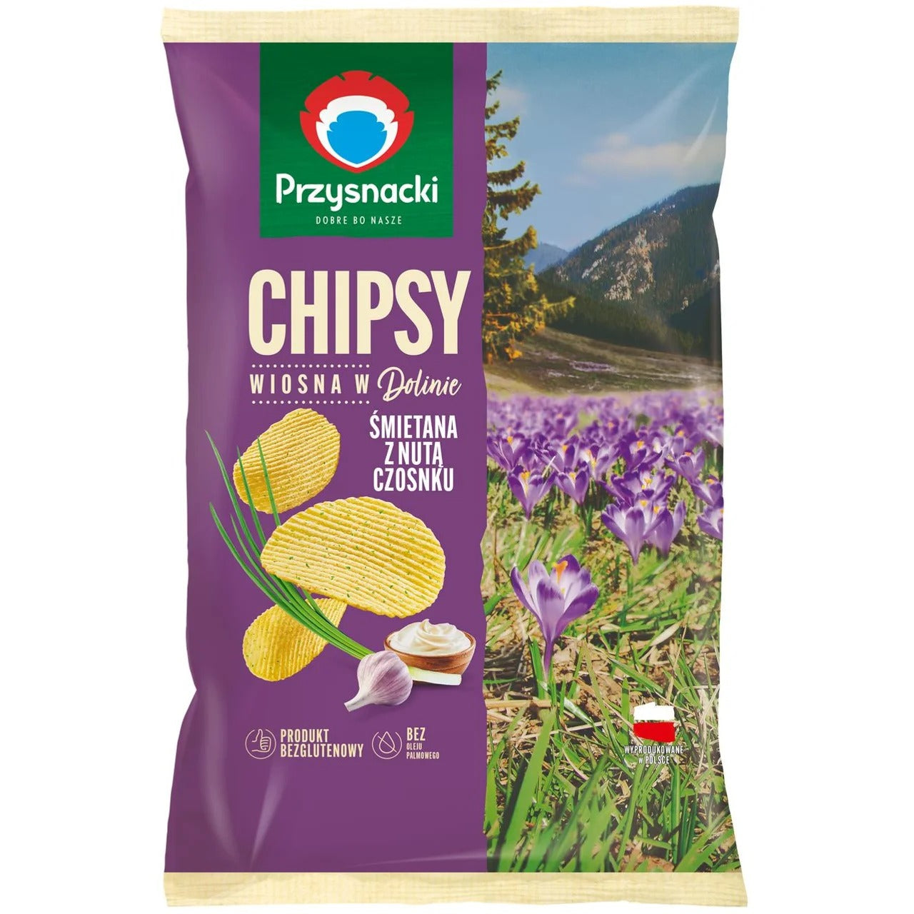 Przysnacki 蒜香酸奶風味洋芋片 135 g
