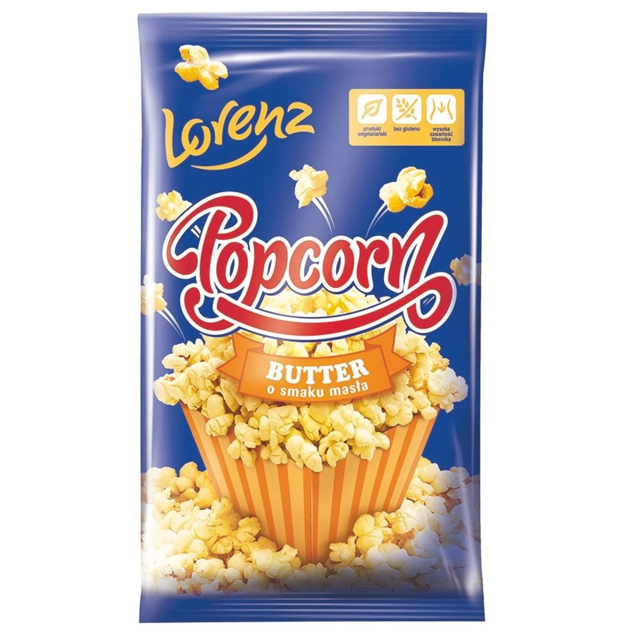 Lorenz 微波爐專用經典奶油風味爆米花 90 g