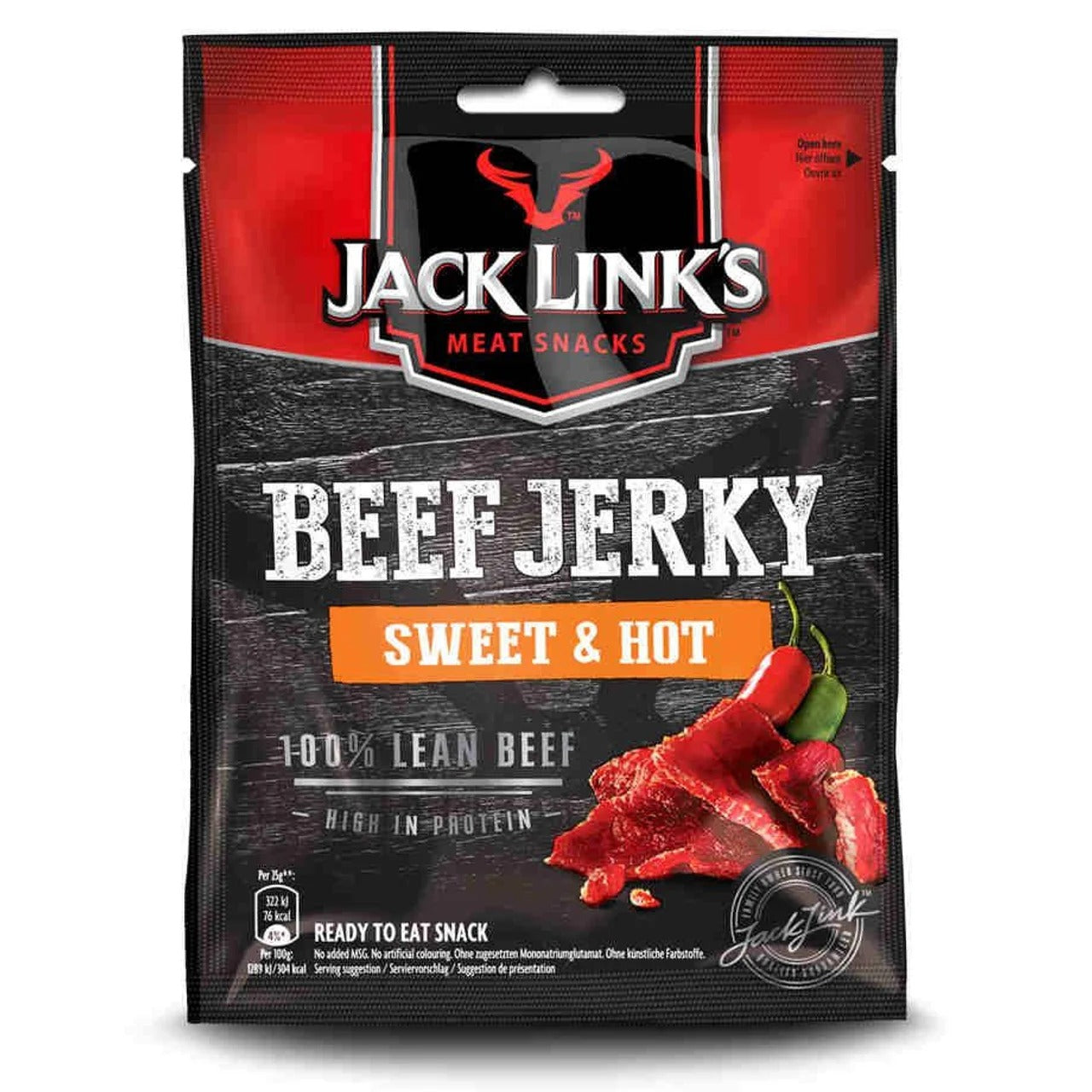 Jack Link’s 甜辣雙重奏風味「火辣煙燻」美式牛肉乾 25 g