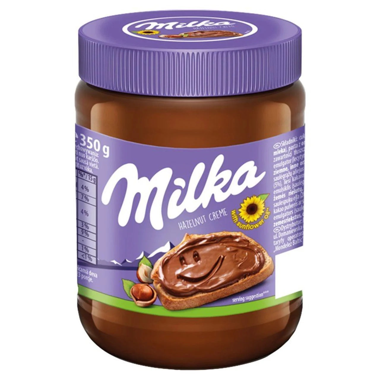 Milka 經典榛果可可抹醬 350 g