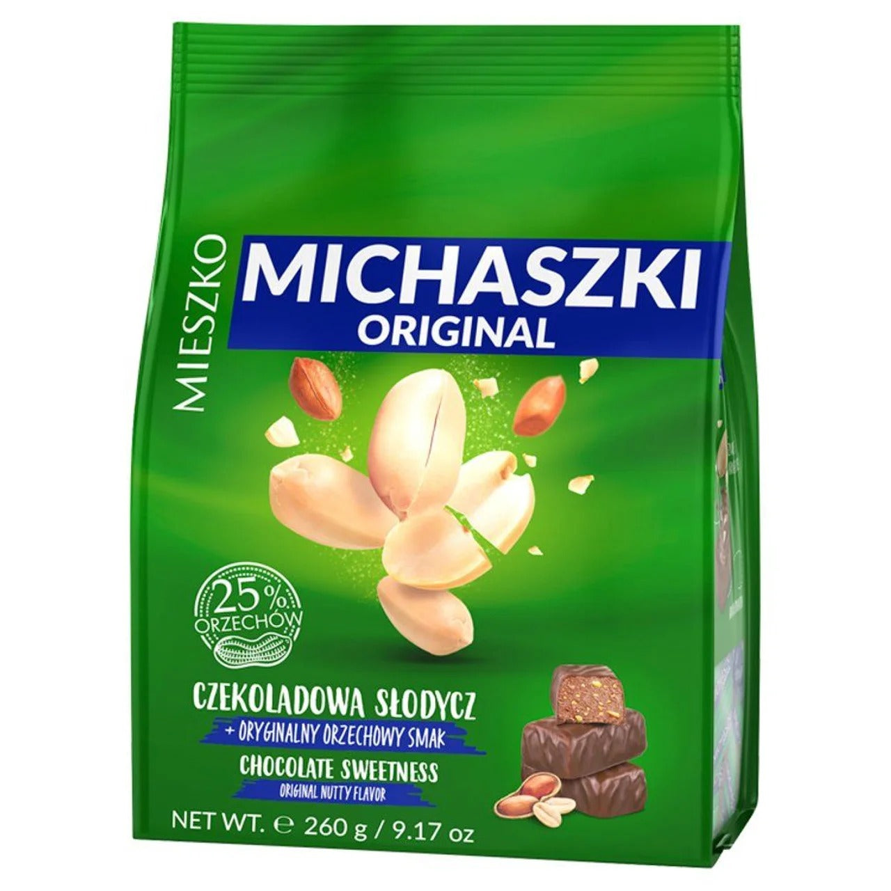 Mieszko Peanut Candies Chocolate Treats 260 g