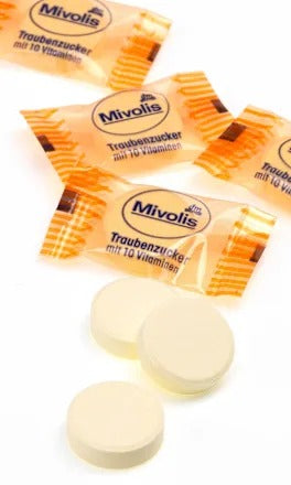 Mivolis Dextrose Lozenges Orange Flavor 100g