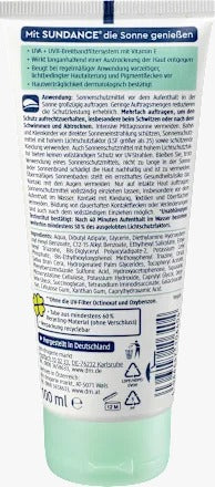 SUNDANCE Sensitive Sun Cream SPF50 (100 ml)